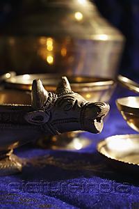 PictureIndia - Still life of Indian brass crafts