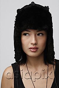 AsiaPix - Young woman with winter hat