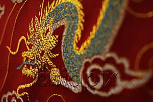 AsiaPix - Close up of Chinese silk