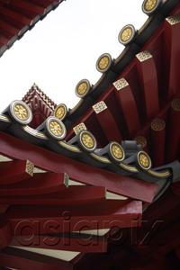 AsiaPix - Detail of roof top of Buddhist Temple