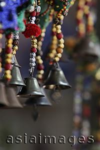 Asia Images Group - hanging decoration with bells