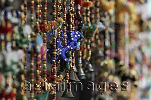 Asia Images Group - Indian decorations with beads and bells