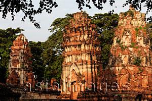 Asia Images Group - Stupas at Ayutthaya, Thailand