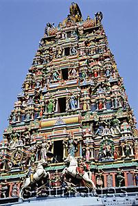 Asia Images Group - Singapore, Little India, Sri Srinivasa Perumal Temple.