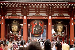 Asia Images Group -  Japan, Tokyo, Asakusa, Hozomon Gate at Kannon Temple