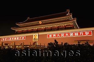Asia Images Group - Tiananmen Square at night, Beijing, China
